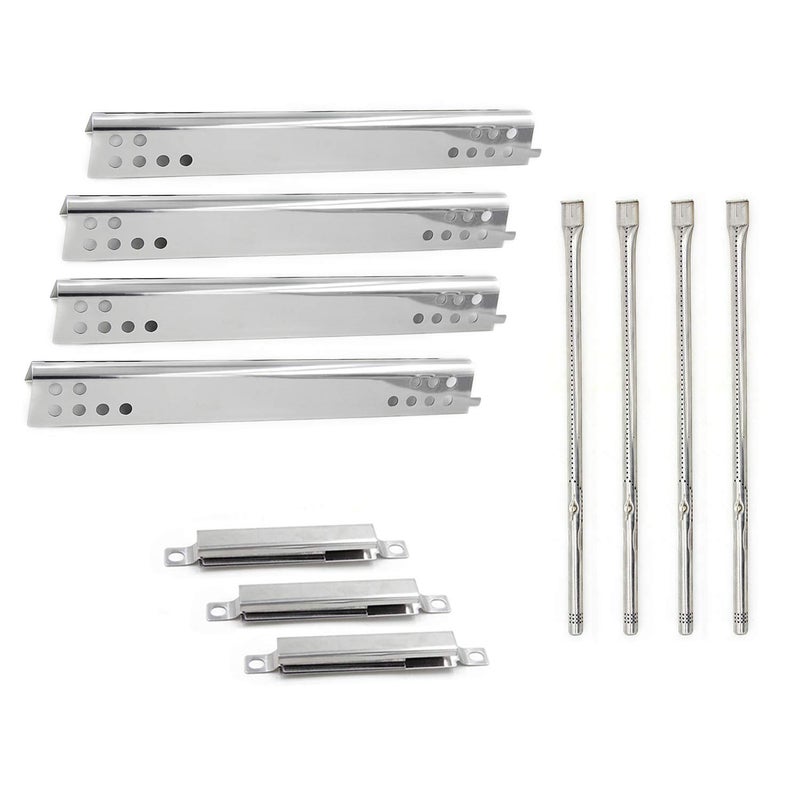 Hongso Replacement Parts for Charbroil 4 Burner Grill 463446015, 466446015, 463446016, 463446017, 463447018 Models, Propane Burners,Heat Plates and Adjustable Crossover Tubes - Image 1